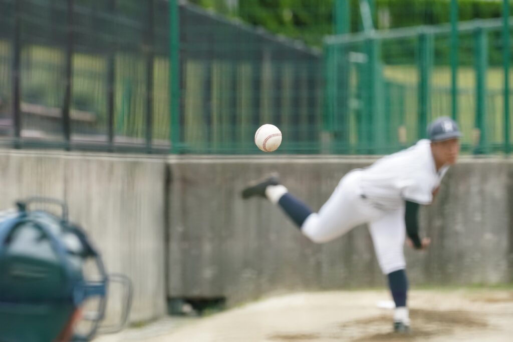 A baseball ball can be a projectile.