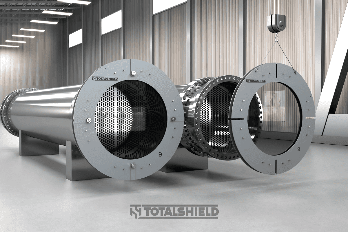 Heat Exchanger Pressure Test Shields | TotalShield