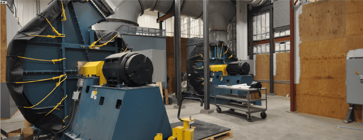 Bullet resistant blanket fitting around an industrial fan